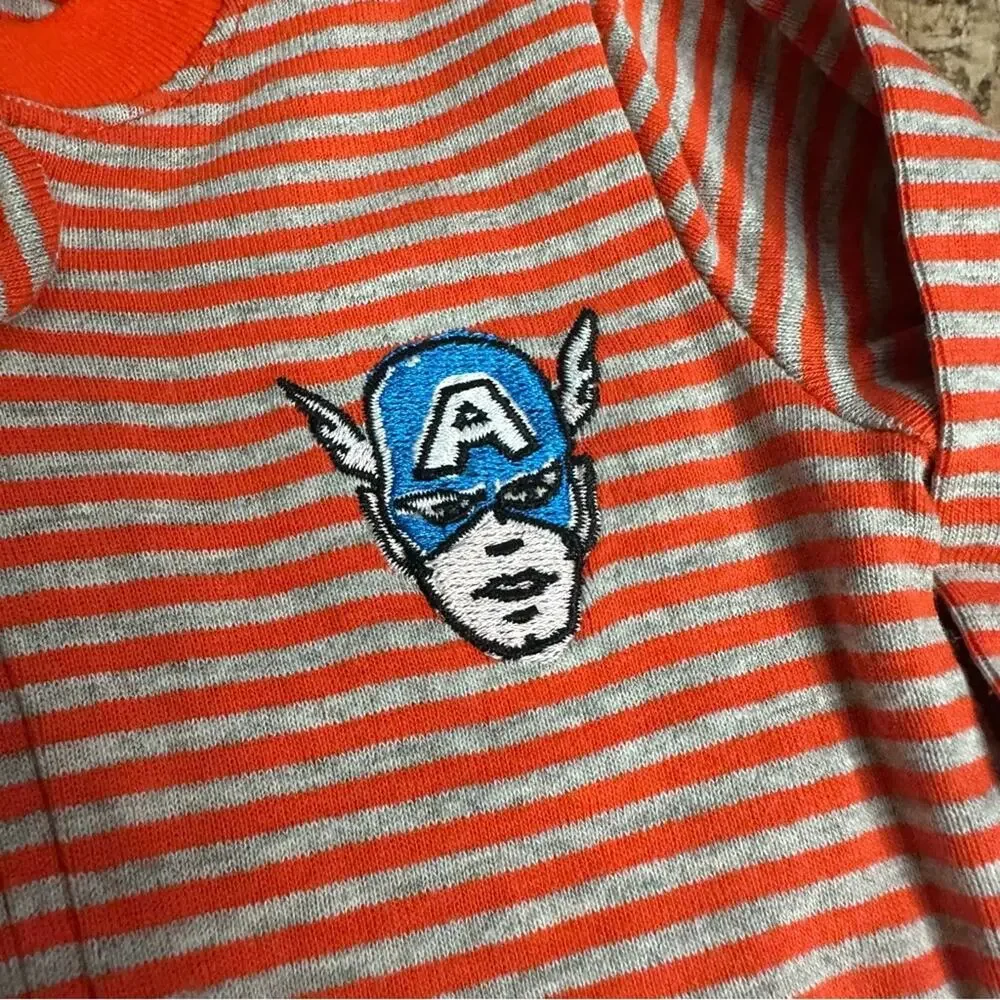 NWT! Marvel Superhero Kids One Piece Pajama Bundle, Sleepers, Hulk, Iron Man, 6m